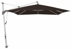 Glatz Sonnenschirme-Ampelschirm Sombrano S+ 400 x 300 cm Schwarz