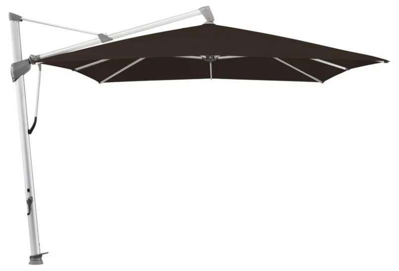 Glatz Sonnenschirme-Ampelschirm Sombrano S+ 400 x 300 cm Schwarz