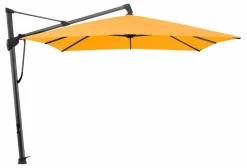 Glatz Sonnenschirme-Ampelschirm Sombrano S+ 300 x 300 cm Gelb