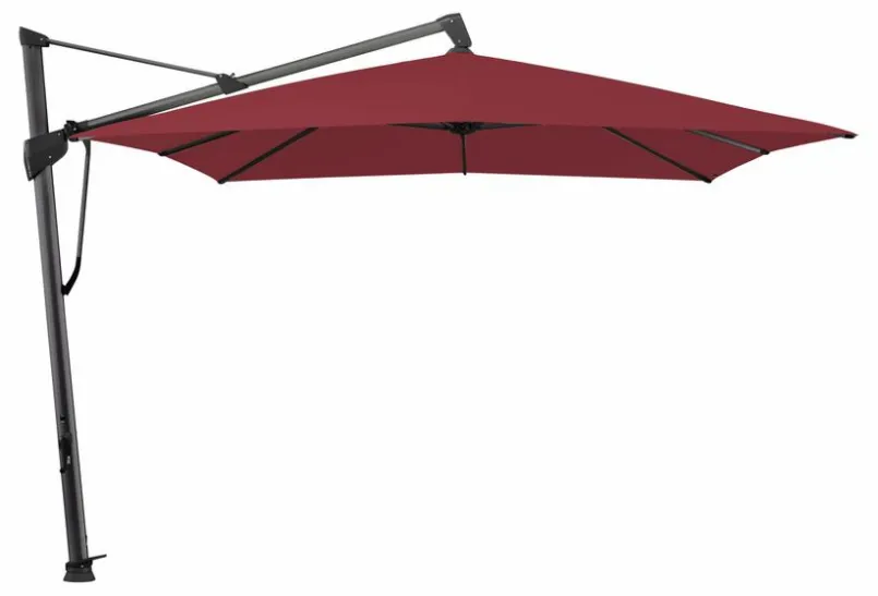 Sonnenschirme|Glatz Ampelschirm Sombrano S+ 300 x 300 cm Weinrot