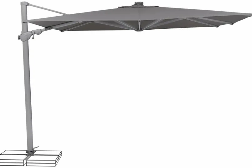 Ampelschirm Varioflex 300 x 300 cm<Glatz Best