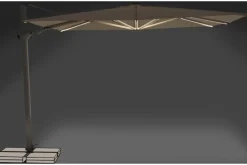 Ampelschirm Varioflex LED 300 x 300 cm<Glatz Discount