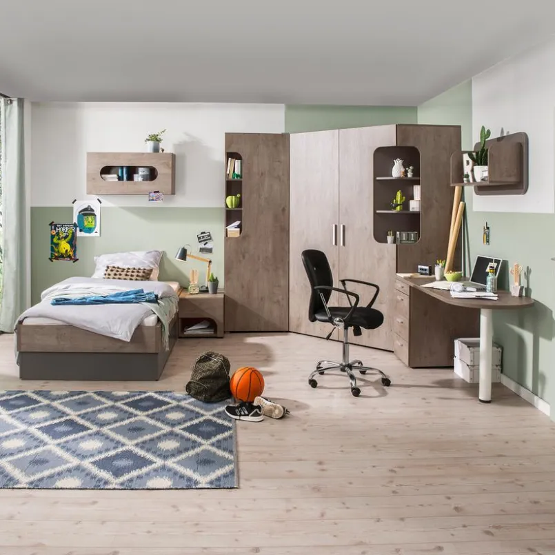 Rudolf Kinderzimmer Schränke|Kinderzimmer Schränke-Anbauteil MAX-I Grau