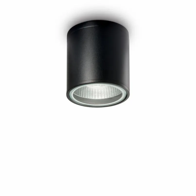Außendeckenleuchten|Außendeckenleuchten|IDEAL LUX Außendeckenleuchte Gun Schwarz