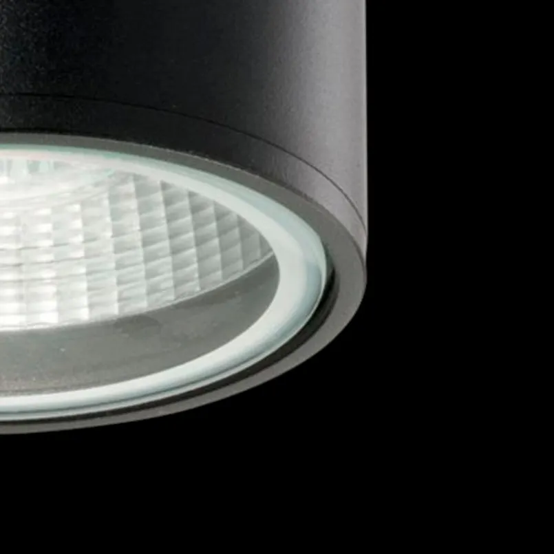 Außendeckenleuchten|Außendeckenleuchten|IDEAL LUX Außendeckenleuchte Gun Schwarz