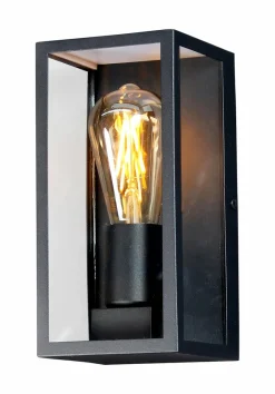 Eco-Light Außenwandleuchten|Außenwandleuchten-Außenwandleuchte Karo Schwarz