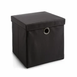 Aufbewahrungsboxen & Behälter|Aufbewahrungsboxen & Behälter-Aufbewahrungsbox 30 x 30 cm Schwarz