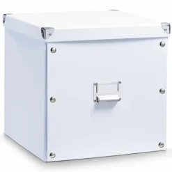 Aufbewahrungsboxen & Behälter|Aufbewahrungsboxen & Behälter-Aufbewahrungsbox 33,5 x 33 cm Weiß