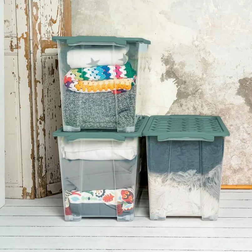Aufbewahrungsbox Evo Safe 65l<Rotho Best