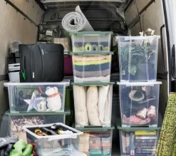 Aufbewahrungsbox Evo Safe 65l<Rotho Best