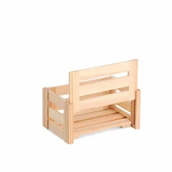 Aufbewahrungsboxen & Behälter|Aufbewahrungsboxen & Behälter-Aufbewahrungsbox Leisten 29,5 x 19,6 cm Hellbraun