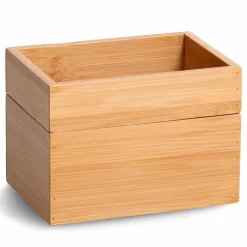 Aufbewahrungsboxen & Behälter|Aufbewahrungsboxen & Behälter-Aufbewahrungsbox 2tlg. Braun