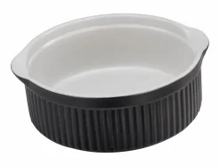 CreaTable Auflaufformen-Auflaufform Classic Ø 25 cm Schwarz