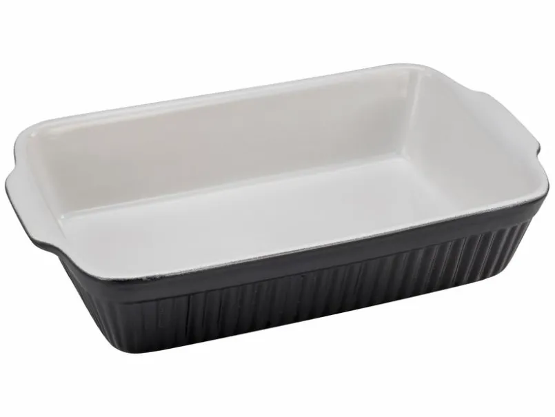 CreaTable Auflaufformen-Auflaufform Classic 19 x 34 cm Schwarz