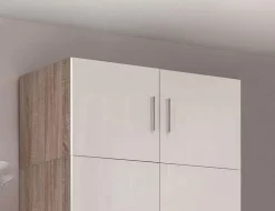 WIMEX Stauraumelemente-Aufsatzschrank Malta Eiche / Weiß