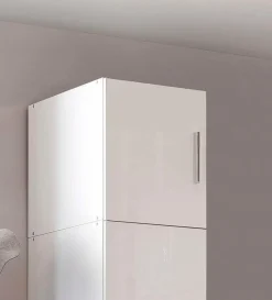 Stauraumelemente|WIMEX Aufsatzschrank Malta Weiß / Hochglanz