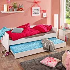 Paidi Jugendbetten|Jugendbetten-Ausziehbett Floyd 90 x 190 cm Weiß