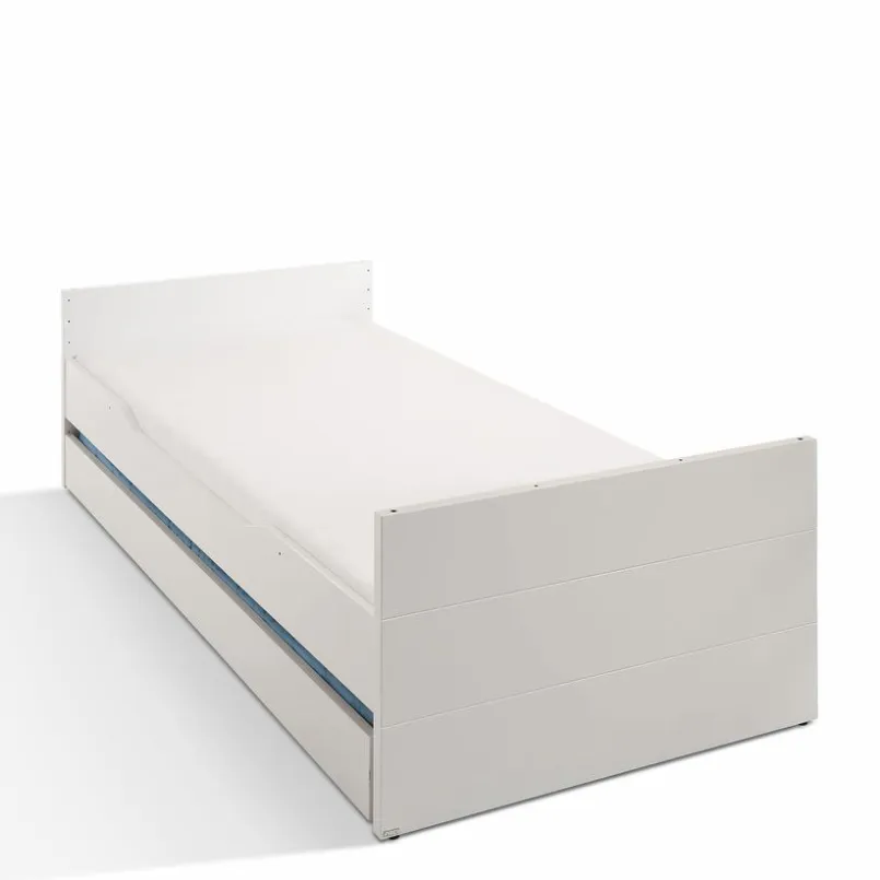 Paidi Jugendbetten|Jugendbetten-Ausziehbett Floyd 90 x 190 cm Weiß