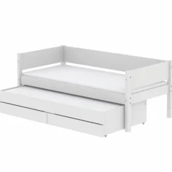 Jugendbetten|Jugendbetten|Flexa Ausziehbett White Weiß