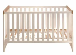 BEGABINO Babybetten|Babybetten-Babybett Jasmin 70 x 140 cm Weiß