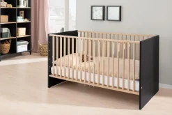 Paidi Babybetten|Babybetten-Babybett Tomke 70 x 140 cm Schwarz