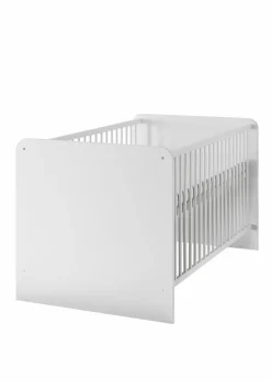 BEGABINO Babybetten|Babybetten-Babybett Bibo 70 x 140 cm Weiß