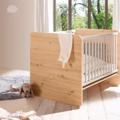 Mäusbacher Babybetten|Babybetten-Babybett Lilly 70 x 140 cm Asteiche