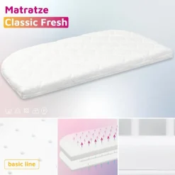 Babymatratzen|Babymatratzen|babybay Baby-Kaltschaummatratze Classic Fresh 49,5x89 cm Weiß
