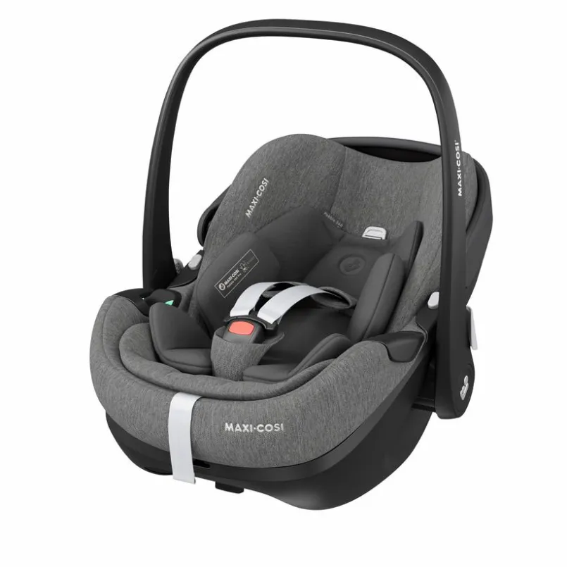 Kindersitze Gruppe 0 (0-13 Kg)|Maxi Cosi Babyschale Pebble 360 Pro Select Grey