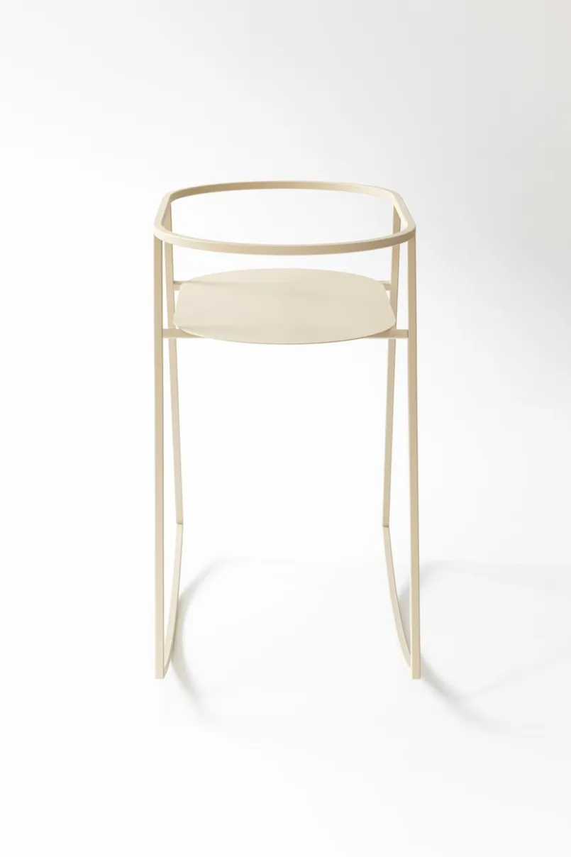 Metallbude Babybetten|Babybetten-Babywiege Korsina Cashew