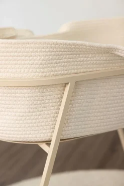 Metallbude Babybetten|Babybetten-Babywiege Korsina Cashew