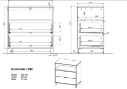 Germania Babyzimmer-Komplettsets|Babyzimmer-Komplettsets-Babyzimmer-Set Alkmaar 4tlg. Kaschmir