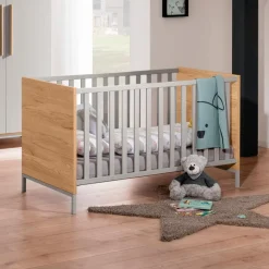 Paidi Babyzimmer-Komplettsets|Babyzimmer-Komplettsets-Babyzimmer-Set Benne 4tlg. Grau