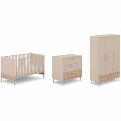 Paidi Babyzimmer-Komplettsets|Babyzimmer-Komplettsets-Babyzimmer-Set Eefje 4tlg. Cashmere-Beige