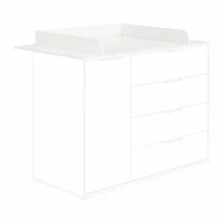 Babyzimmer-Komplettsets|Babyzimmer-Komplettsets|Paidi Babyzimmer-Set Lieven Weiß