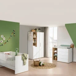 Paidi Babyzimmer-Komplettsets|Babyzimmer-Komplettsets-Babyzimmer-Set Lieven Weiß