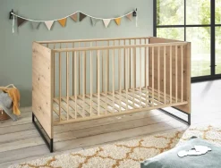 BEGABINO Babyzimmer-Komplettsets|Babyzimmer-Komplettsets-Babyzimmer-Set Marseille 3tlg. Artisan-Eiche