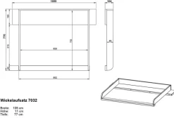 Babyzimmer-Set Tomino 4tlg.<Germania