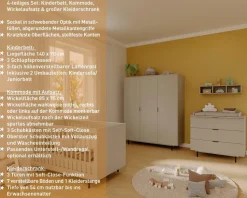 Babyzimmer-Set Tomino 4tlg.<Germania