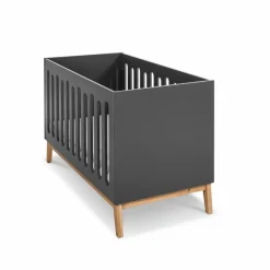 Portobello Babyzimmer-Komplettsets|Babyzimmer-Komplettsets-Babyzimmer-Set Venta 4tlg. Grau