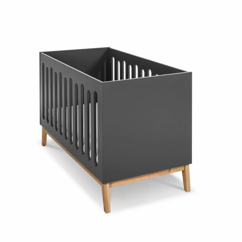 Portobello Babyzimmer-Komplettsets|Babyzimmer-Komplettsets-Babyzimmer-Set Venta 4tlg. Grau