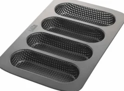 Backformen| Backblech Baguette Schwarz