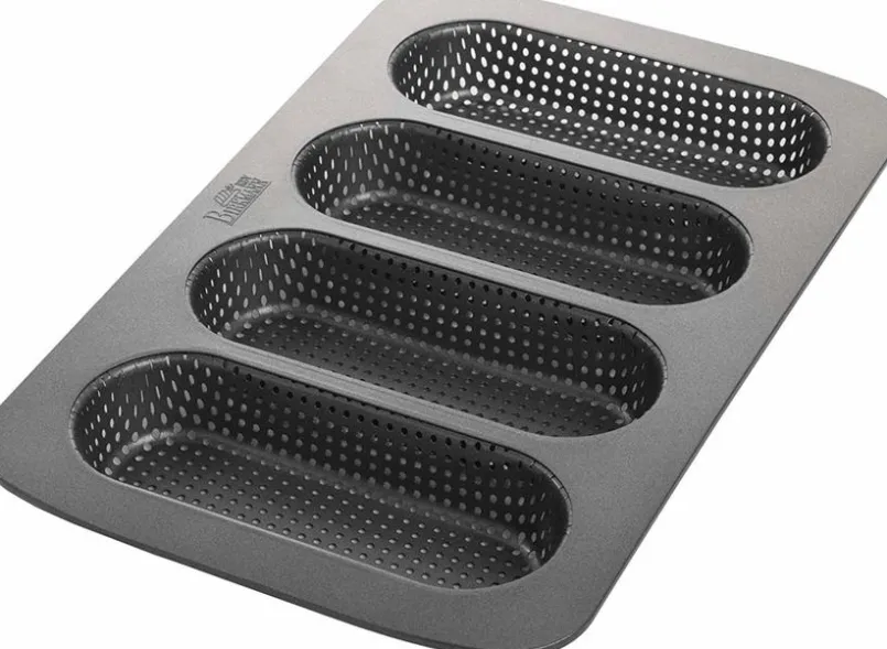 Backformen| Backblech Baguette Schwarz