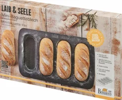 Backformen| Backblech Baguette Schwarz