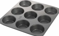 Backformen-Backblech Brötchen 9er Schwarz