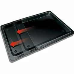 Kaiser Backformen-Backblech Delicious ausziehbar Schwarz
