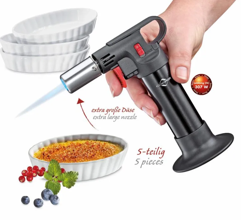 Backform Crème Brûlée-Set 5tlg.<Küchenprofi Online