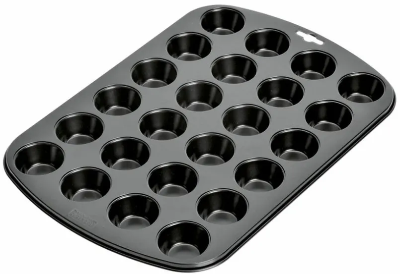 Backformen|Kaiser Backform Piccantini 24er Schwarz