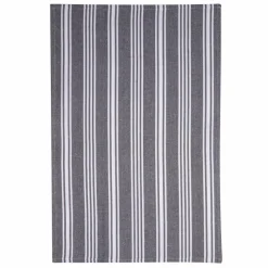 ladelle Geschirrtücher|Schürzen-Backset Stripe 3tlg. Grau