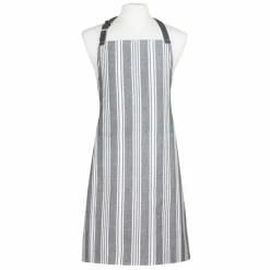 ladelle Geschirrtücher|Schürzen-Backset Stripe 3tlg. Grau